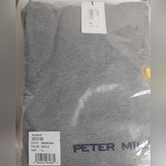 NWT Peter Millar Caesars Palace Formula 1 Hoodie Gray M L XL - Picture 6 of 6